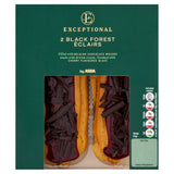 ASDA Exceptional Black Forest Eclairs 2 pack - British product