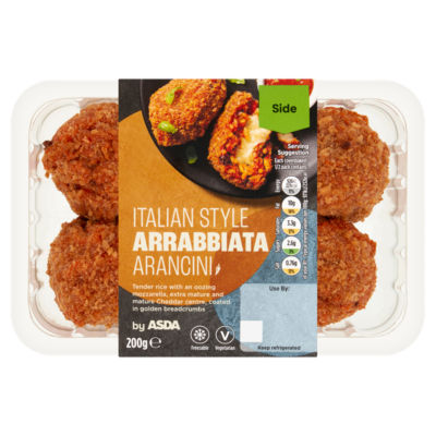 ASDA Italiensk Stil Arrabbiata Arancini Risboller 200g