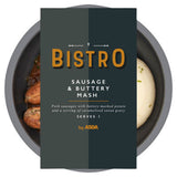 Bistro von ASDA Wurst und Butterkartoffelbrei 400g - Britisches Produkt