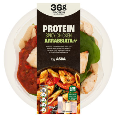 ASDA Protein Spicy Chicken Arrabbiata 380g