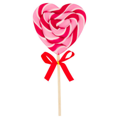 ASDA raspberry flavour hard candy lollipop 85g, imported from the UK