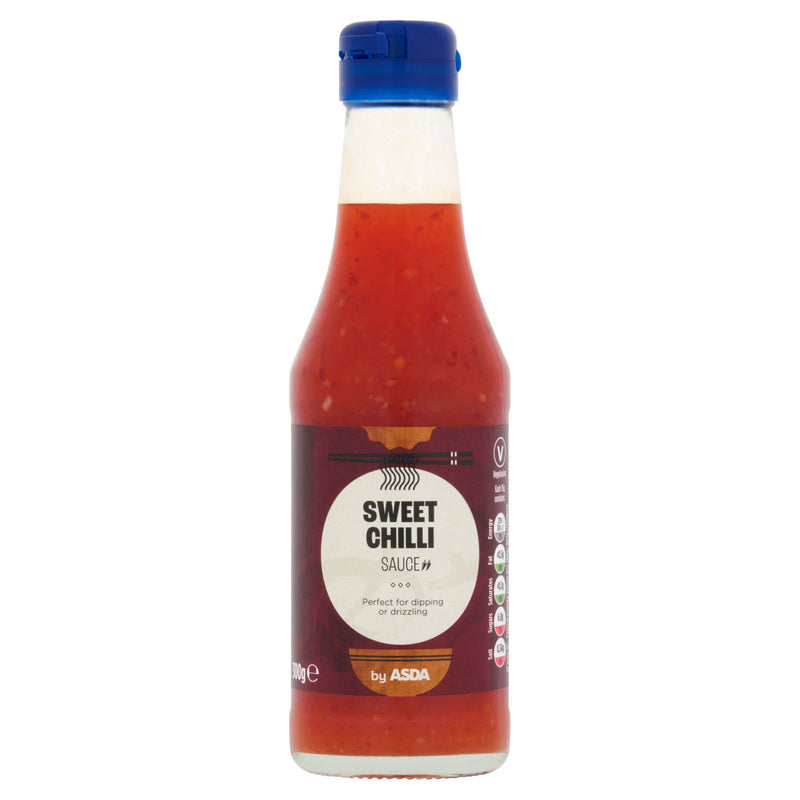 ASDA Sweet Chilli Sauce 300g bottle, UK version