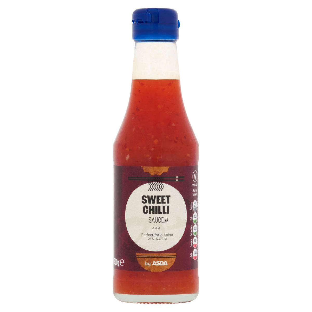 ASDA Sweet Chilli Sauce 300g bottle, UK version