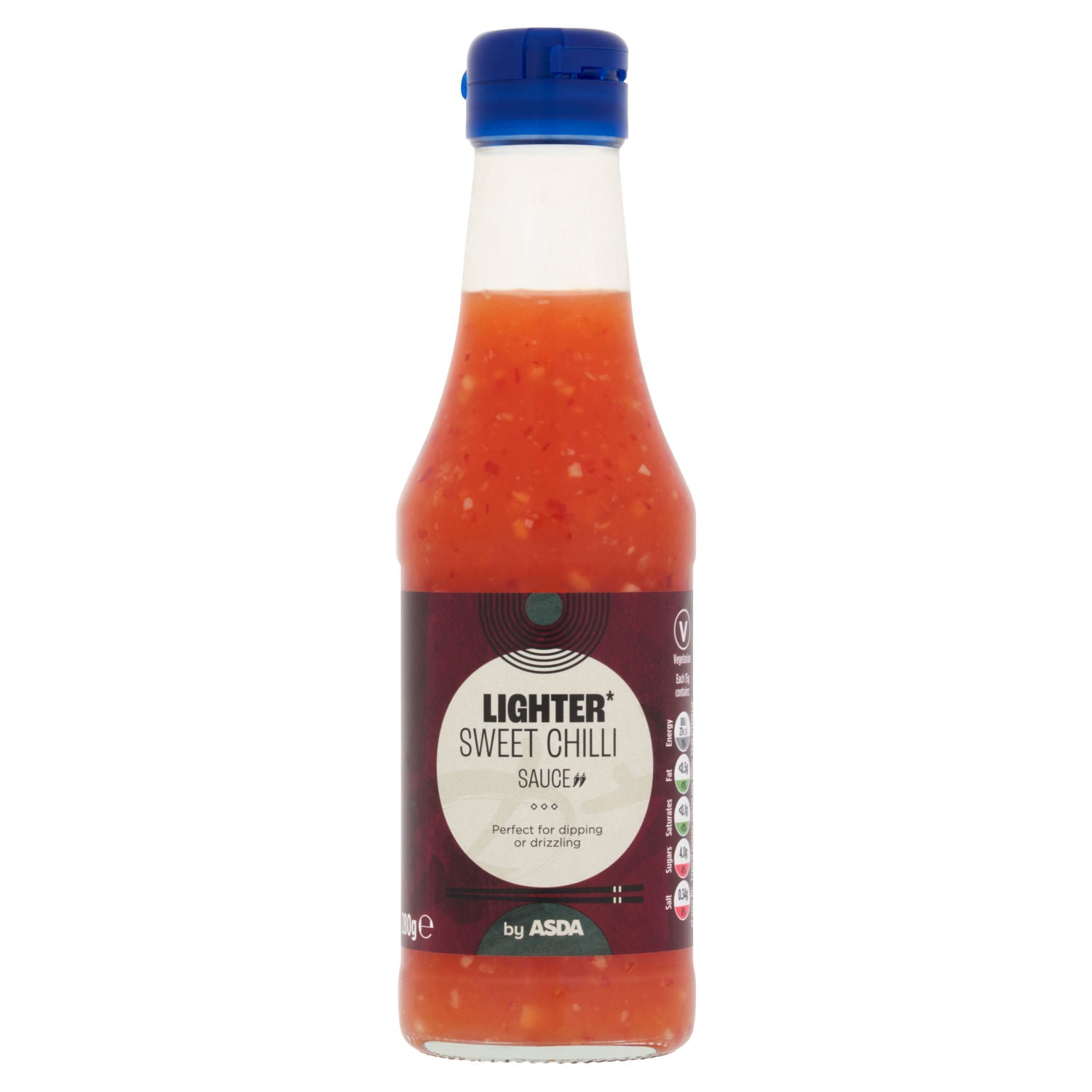 ASDA Lighter Sweet Chilli Sauce 280g (British brand)