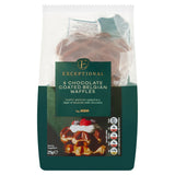 ASDA Exceptional chocolate coated Belgian waffles 275g - British product