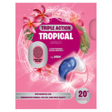 ASDA tropical laundry capsules 20 washes, imported from the UK
