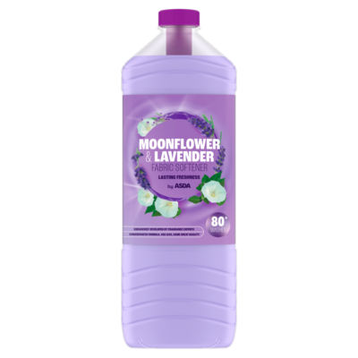 ASDA fabric softener Moonflower Lavender 2 litres, UK version