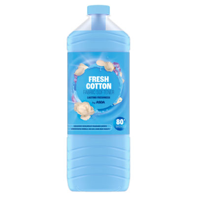 ASDA Fresh Cotton fabric softener 2 litres - British product