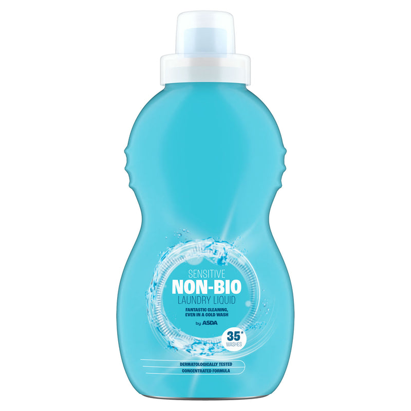 ASDA Sensitive Non-Bio Laundry Liquid 875ml - British product