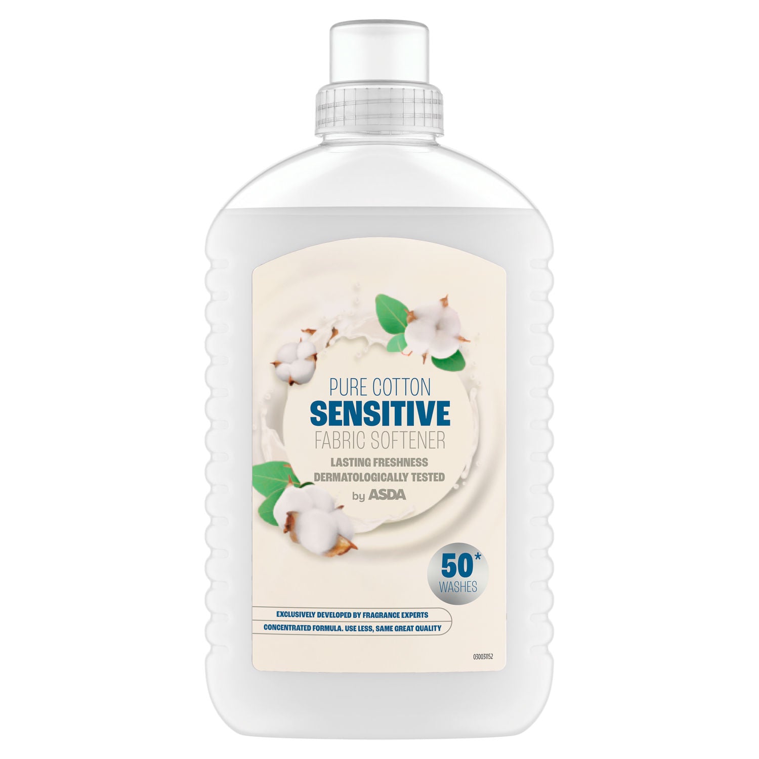 ASDA Pure Cotton Sensitive fabric softener 1.25 litres, UK version