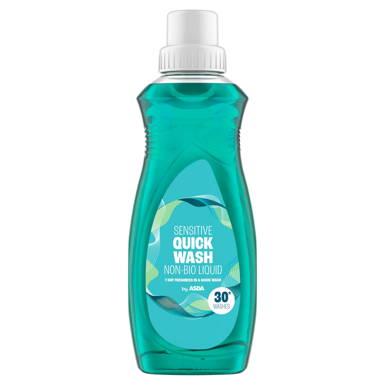 ASDA sensitive non-bio quick wash laundry liquid 750ml (British brand)