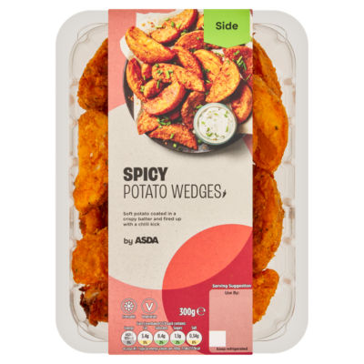 ASDA spicy potato wedges 300g (British brand)