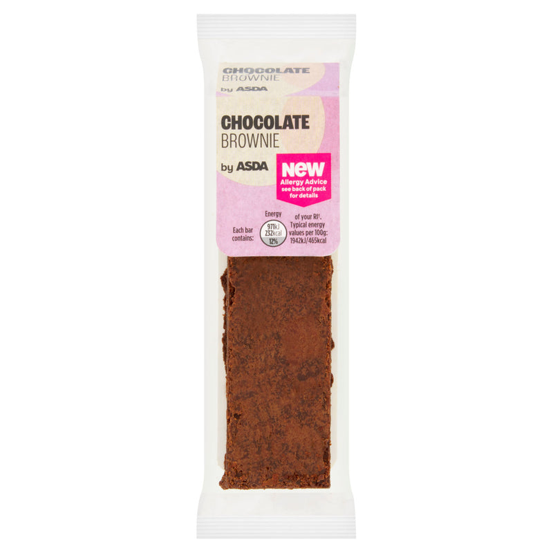 ASDA Chocolate Brownie made with Belgian chocolate - British product