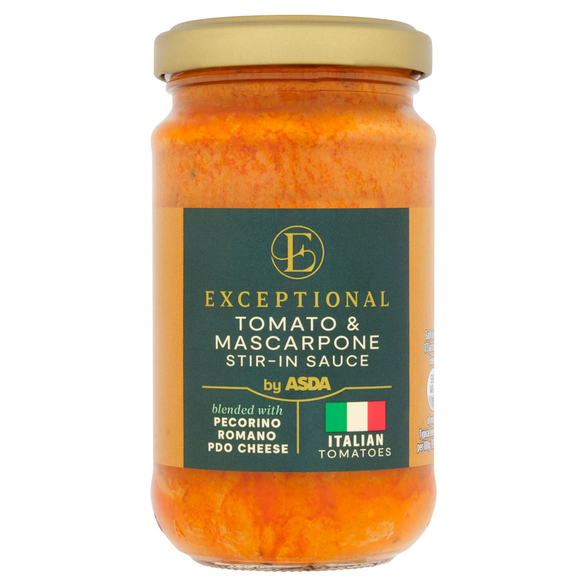 ASDA Tomato Mascarpone Stir-in Sauce 190g - British product