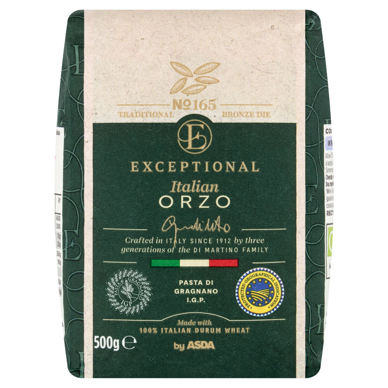 ASDA Italian Orzo dried pasta 500g, UK version