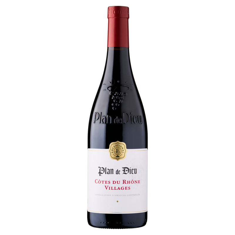 ASDA Plan De Dieu Côtes du Rhône red wine 75cl, UK version