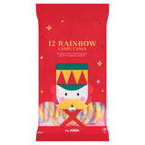 ASDA rainbow candy canes 144g, UK version