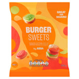 ASDA Burger Sweets fruit flavour gummy 150g (British brand)