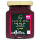 ASDA cranberry sauce with ruby port 230g - British product
