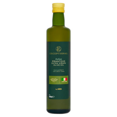 ASDA Italienisches Frantoio natives Olivenöl extra 500ml - Britisches Produkt