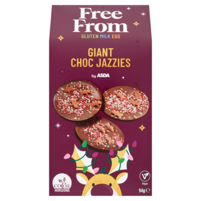 ASDA Free From Giant Choc Jazzies 94g, UK version