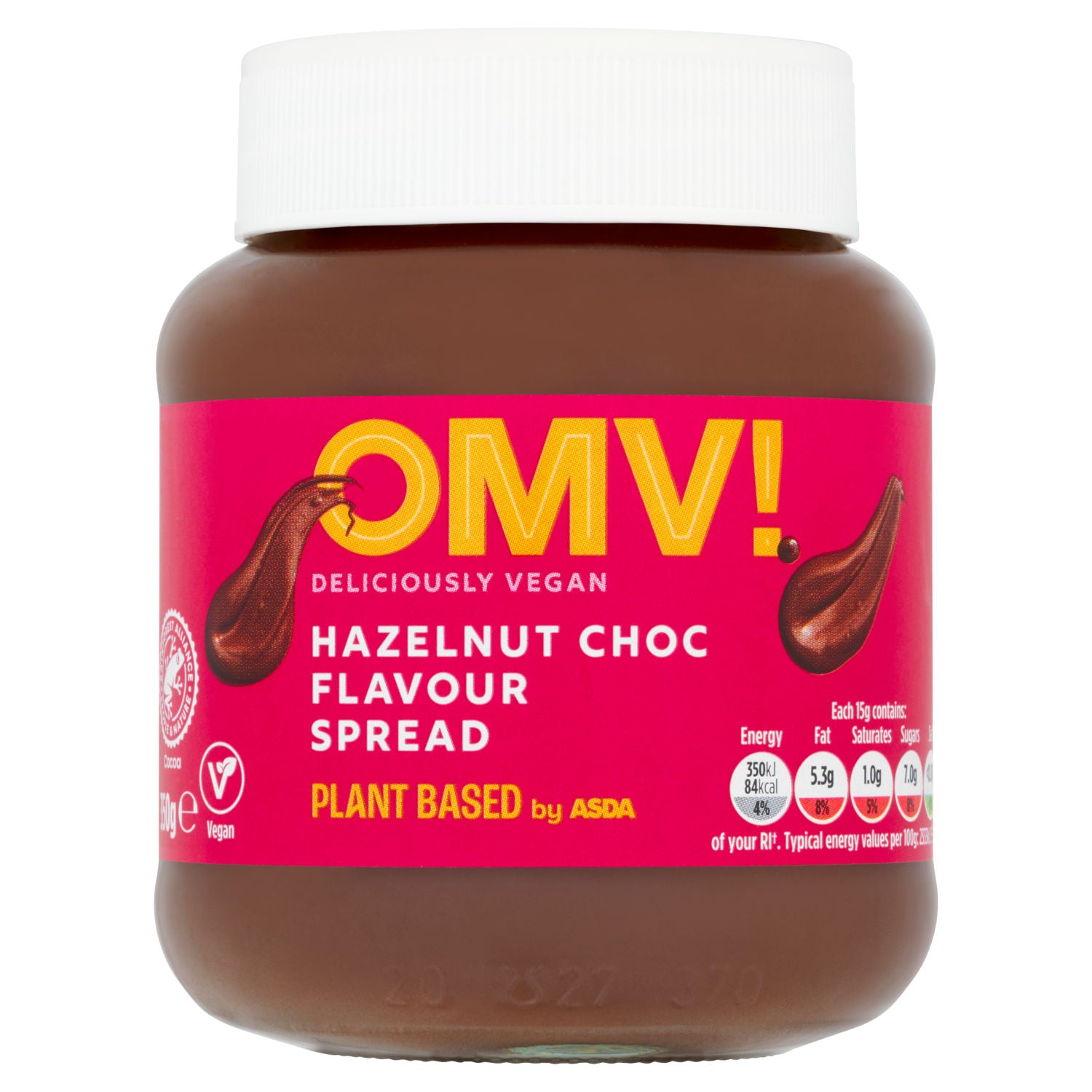 ASDA Plant Based Hazelnut Chocolate Spread 350g - British product