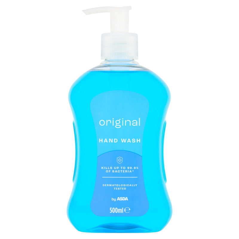 ASDA Original Care+ hand wash 500ml, UK version