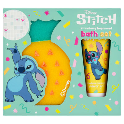 Disney Stitch strawberry bath set 50ml, imported from the UK