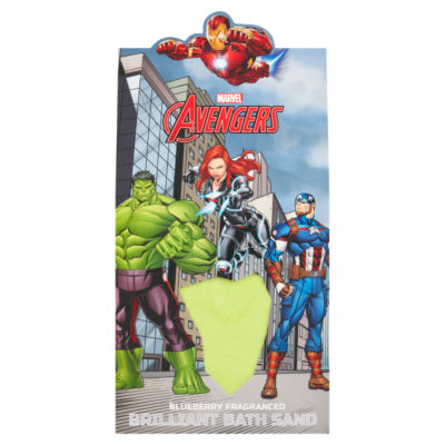 Marvel Avengers blueberry bath sand 30g, imported from the UK