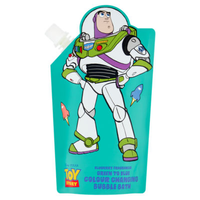 Disney Pixar bubble bath blueberry colour changing 250ml, UK version