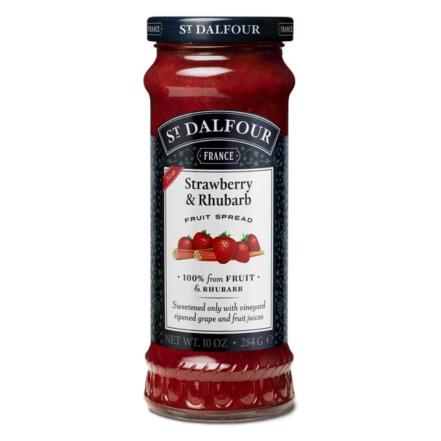 St Dalfour Strawberry & Rhubarb   284g