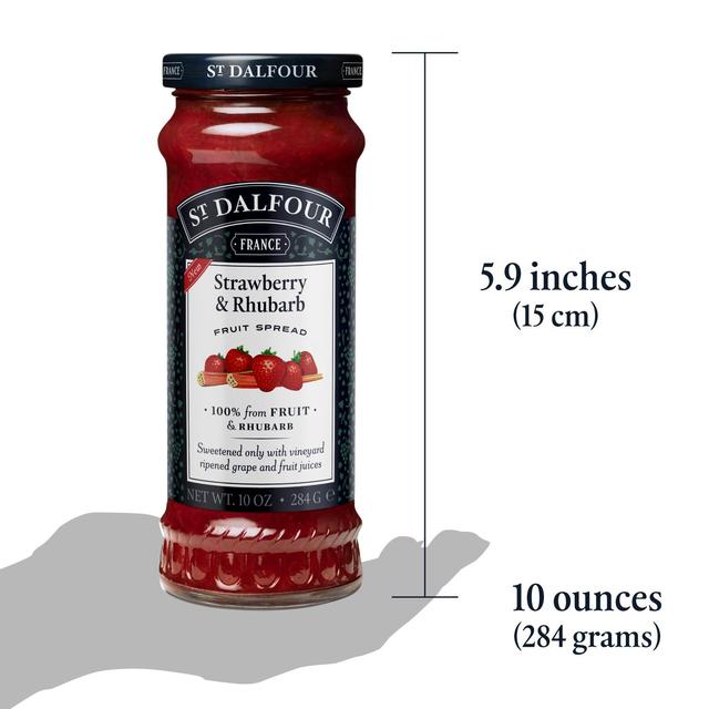 St Dalfour Strawberry & Rhubarb   284g GOODS M&S   