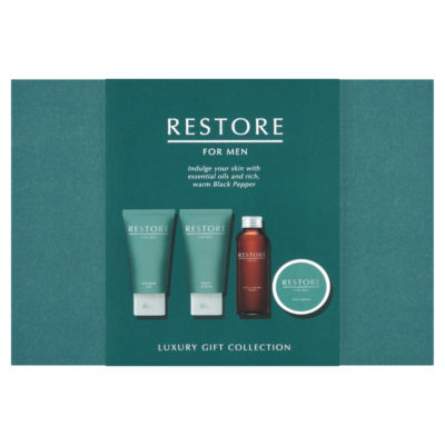 Asda Restore for Men luxury gift collection, imported from the UK
