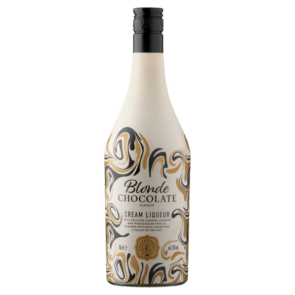 Asda blonde chocolate cream liqueur 70cl, UK version