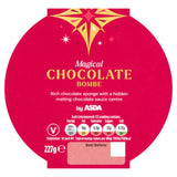 ASDA Magical Chocolate Bombe 227g sponge pudding, imported from the UK