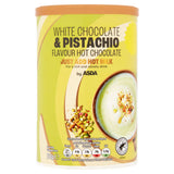 ASDA white chocolate and pistachio hot chocolate 350g, UK version