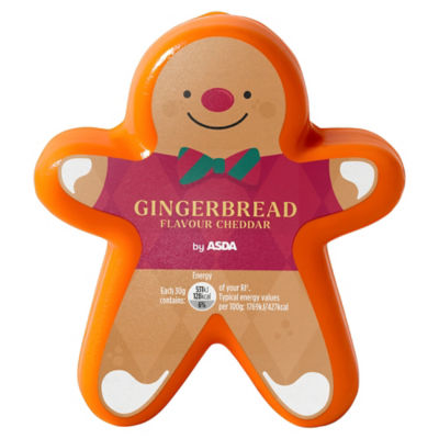 ASDA Gingerbread Flavour Cheddar 180g - British product