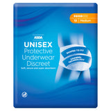 ASDA Unisex Protective Underwear 12 Medium - British product