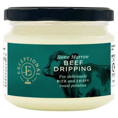 ASDA beef dripping bone marrow 220g (British brand)