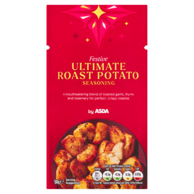 ASDA festive roast potato seasoning 50g (British brand)