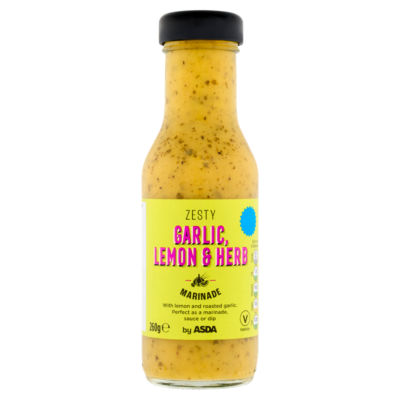 ASDA ASDA Zesty Garlic, Lemon & Herb Marinade 260g- Buy online at McGrocer