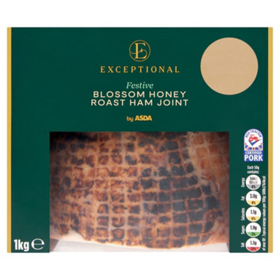 ASDA honey roast ham joint 1kg - British product