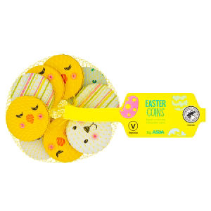 ASDA Easter Coins milk chocolate 64g, UK version