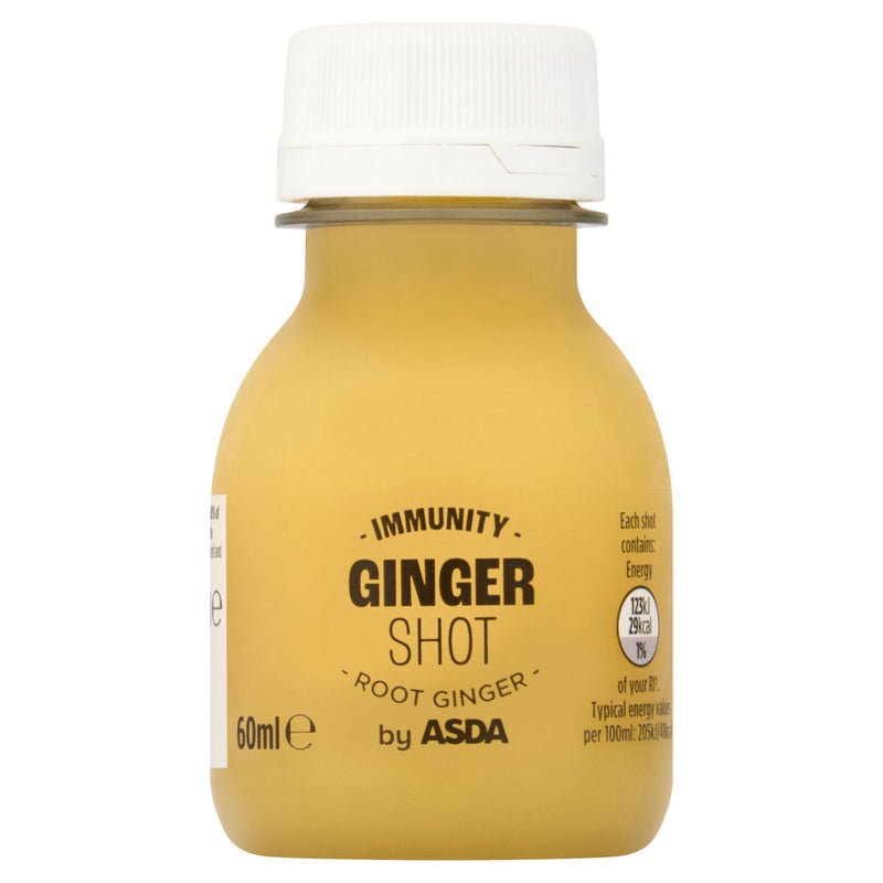 ASDA Immunity Ginger Shot 60ml juice - British product