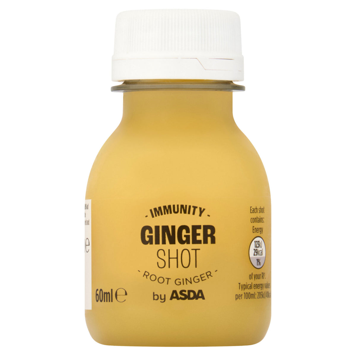ASDA Immunity Ginger Shot 60ml juice - British product