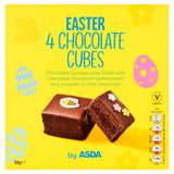 ASDA Easter chocolate cubes 4 pack 159g, imported from the UK