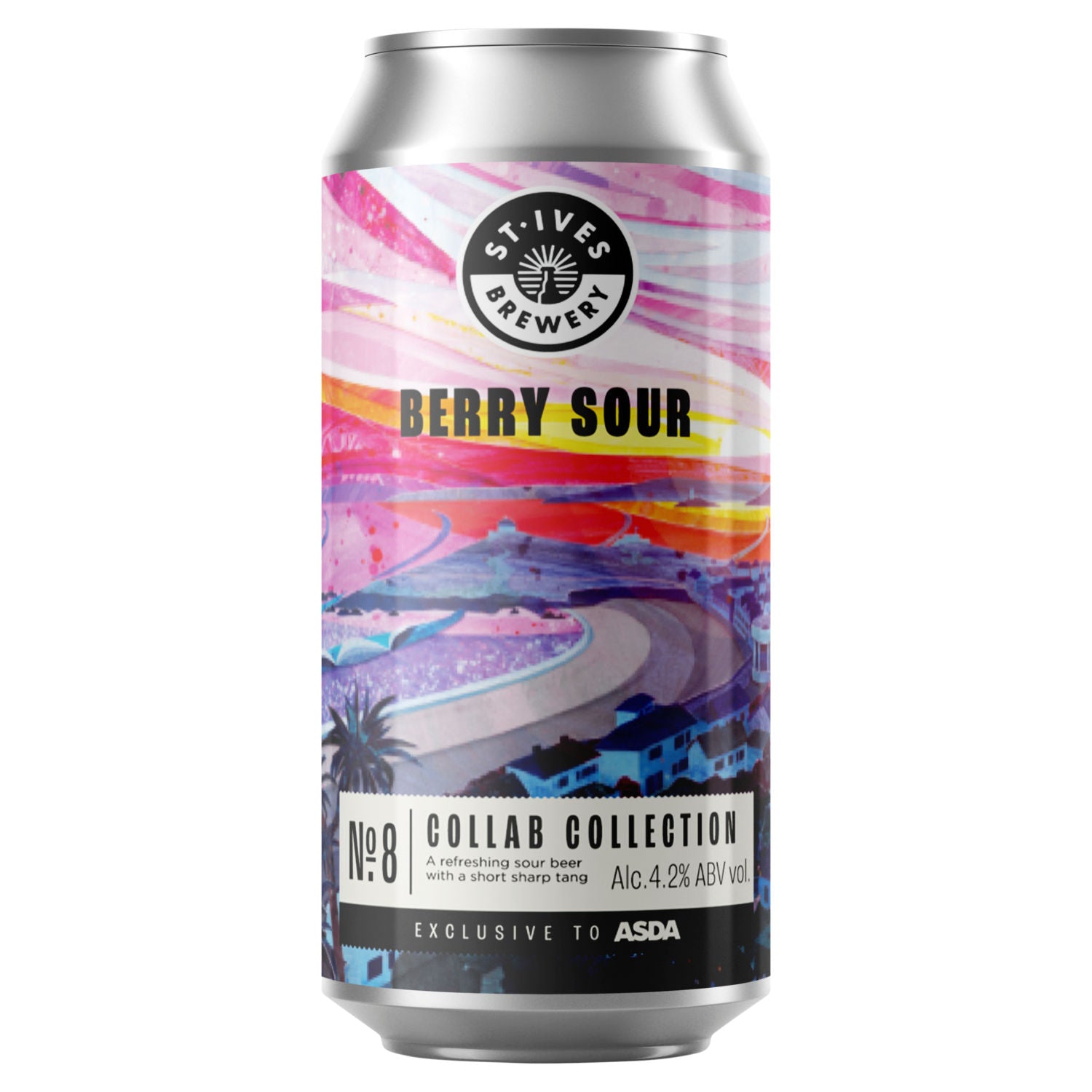 ASDA Berry Sour beer 440ml - British product