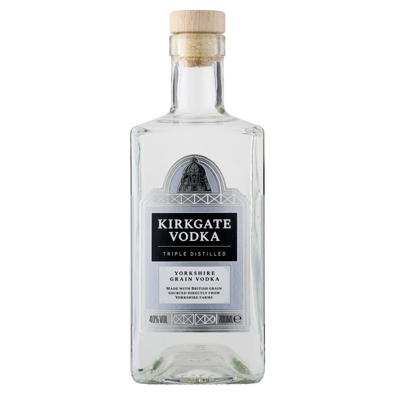 Kirkgate Vodka Yorkshire grain triple distilled 700ml (British brand)
