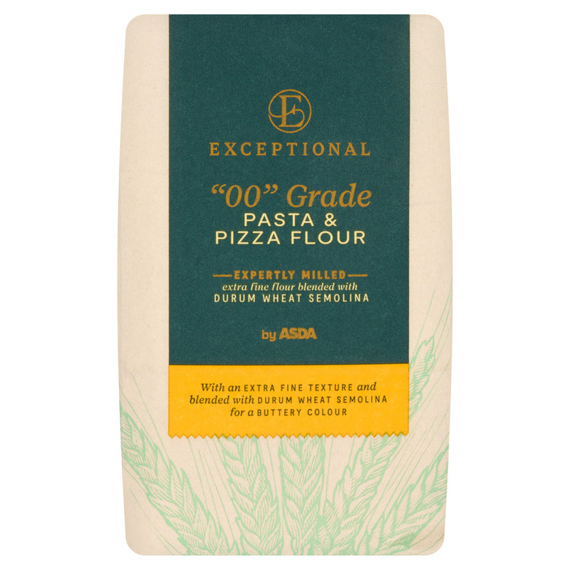 ASDA Exceptional 00 grade pasta and pizza flour 1kg, UK version