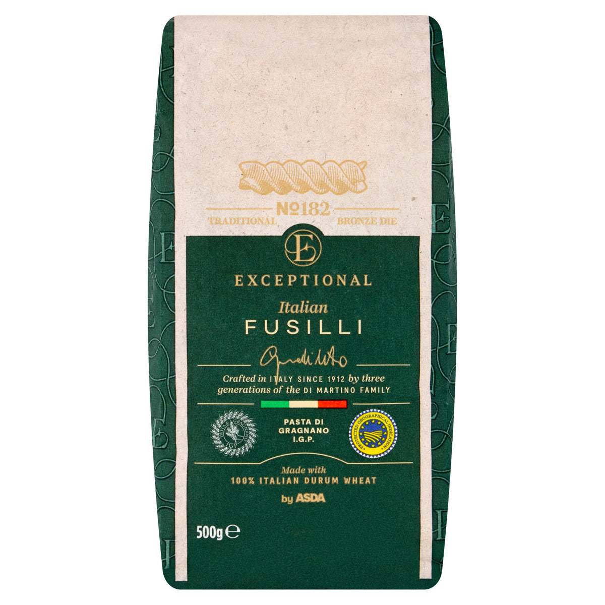 ASDA Italian fusilli pasta 500g, UK version